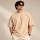 French Connection Navy Blue Cotton Polo Neck T-Shirt - Image 7