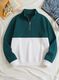 Try This Men White Zip Neck Cotton Blend T-Shirt - Image 7