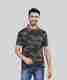 AZYXREN Men Black Zip Neck Cotton Blend T-Shirt - Image 7