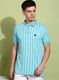 Moda Rapido Men Dark Green Polo Neck T-Shirt - Image 8
