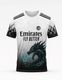 ONE 7 Men Printed Round Neck Polyester Multicolor T-Shirt - Image 3