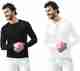 LazyChunks Men Multicolor Henley Neck T-Shirt Pack of 2 - Image 7