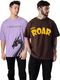 Jump Cuts Men Printed Polo Neck Cotton Blend Black T-Shirt - Image 8