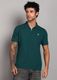 WROGN Men Solid Polo Neck Pure Cotton Grey T-Shirt - Image 8