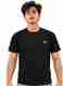 Tee Gallery Men Black Typography Cotton T-Shirt - Image 2
