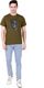 yougcash Men Black Cotton Blend T-Shirt - Image 4