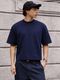 Men Black, Grey Colorblock Cotton T-Shirt - Image 7
