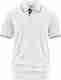 Men Navy Blue Zip Neck Cotton Blend T-Shirt - Image 7