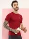 SRENTERPRISES Men White Cotton Blend Polo T-Shirt - Image 3