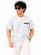 Bartus Men Blue Colorblock Cotton T-Shirt - Image 7