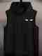 Mundali Men Black Hooded Neck Polyester T-Shirt - Image 7