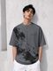 DAM HOOVER Men Beige Cotton Blend T-Shirt - Image 6