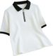 Pytton Men White Colorblock Hooded Neck T-Shirt - Image 5