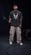 DIGI DRAPE Men Black Cotton T-Shirt - Image 8