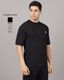 Woops studio! Men Black Cotton T-Shirt - Image 8