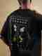 AVEJO Men Printed Polo Neck Cotton Blend White T-Shirt - Image 4