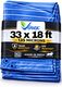 Priyanka Enterprises 18ft x 30ft 200gsm Heavy Duty Tarpaulin Sheet - Image 8