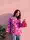 Kurtrix Women Pink Bell Sleeves Printed Top - Image 6