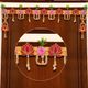 HEGiENES DECORS Beads Lotus With Artificial Flower Hanging Toran - Image 8