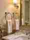 GOLDEN LIKE Stainless Steel Folding Towel Holder, Gold - Image 2