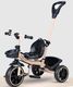 Stepupp Grow Baby Tricycle with Basket and Parent Handle (Black) - Image 3