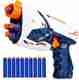 CannyCubs Quick Load PUBG Mouser Gun Toy with 110+ BB Bullets| Pack of 2| Army & Police| Guns & Darts (Black) - Image 2