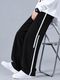 KAJARU Men Colorblock Black Track Pants - Image 7