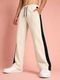 KEESUN Men's Striped Track Pants (Beige, Black, Pack of 2) - Image 4