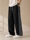 Aerin Style Men Black Track Pants - Image 8