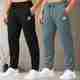 NFTrenzify Men Colorblock Black Track Pants - Image 7