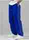 lime verse Men Striped Black Track Pants - Image 7