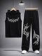 Greco Graphic Print Men Track Suit - Image 7