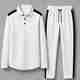 Lookberry Men Black Striped Night Suit Set - Image 4