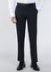 Peter England Men Slim Fit Grey Polyester Trousers - Image 8