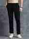 MOTREX Men Slim Fit Black Pure Linen Trousers - Image 7