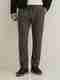 INDICLUB Men Brown Linen Blend Trousers - Image 7