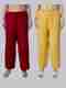 AHFABRICS 5-Pack Women Flared Multicolor Trousers - Image 5