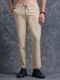 nop Men Regular Fit Beige Linen Trousers - Image 7