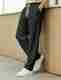 WEVOK WEAR Men Relaxed Black Cotton Blend Trousers - Image 5