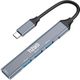 Rackit Power Mport 8 Plus Dual Plug 8-in-1 Docking Station/Hub with AUX, USB 3.0 Type-C Data, USB 2.0, Type-C and USB Plug USB Hub (Port 8 Plus) - Image 4