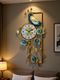 Nifsa store 70cm x 50cm Gold Wall Clock - Image 6