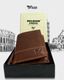 ZACHARIAS Men Brown Genuine Leather Wallet Mini 6 Card Slots - Image 4