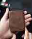 Zhanshi Men Black Genuine Leather Money Clip - Image 7
