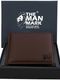 thewalletstore Men Brown RFID Wallet - Image 7