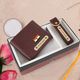 ALLEN BEAST Brown Genuine Leather Wallet - Image 8