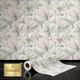 FOKRIM Waterproof Floral Vinyl Wallpaper, 300cm x 45cm, Blue/White, - Image 4
