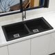 GLOXY Nano Stainless Steel Kitchen Sink 30x18x9 Inches - Image 8