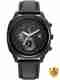 Quartz Blue Dial Black Stainless Steel Watch 3335NM01 - Image 7