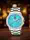 FOGG Big Dial Analog Watch 2158 Blue - Image 7