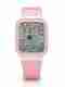 MKHUB C-95 Pink Silicone Digital Watch for Girls - Image 2